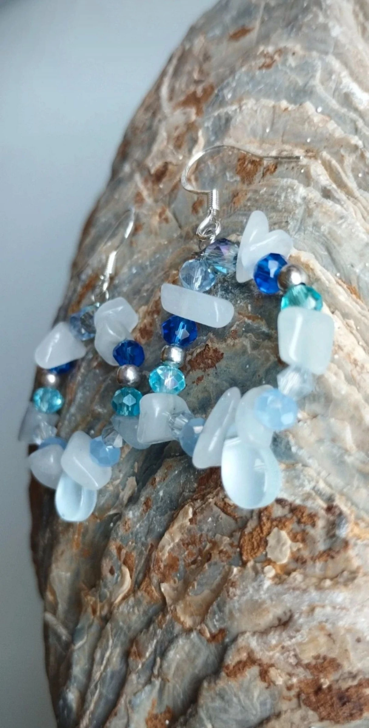1 x 10€🌟  2 x 16€🌟 ❤️‍🔥🎁🧸🫴🏼Magnifiques Boucles d'Oreilles Artisanales en Minéraux Naturels🫴🏼🧸🎁❤️‍​ – photo 8